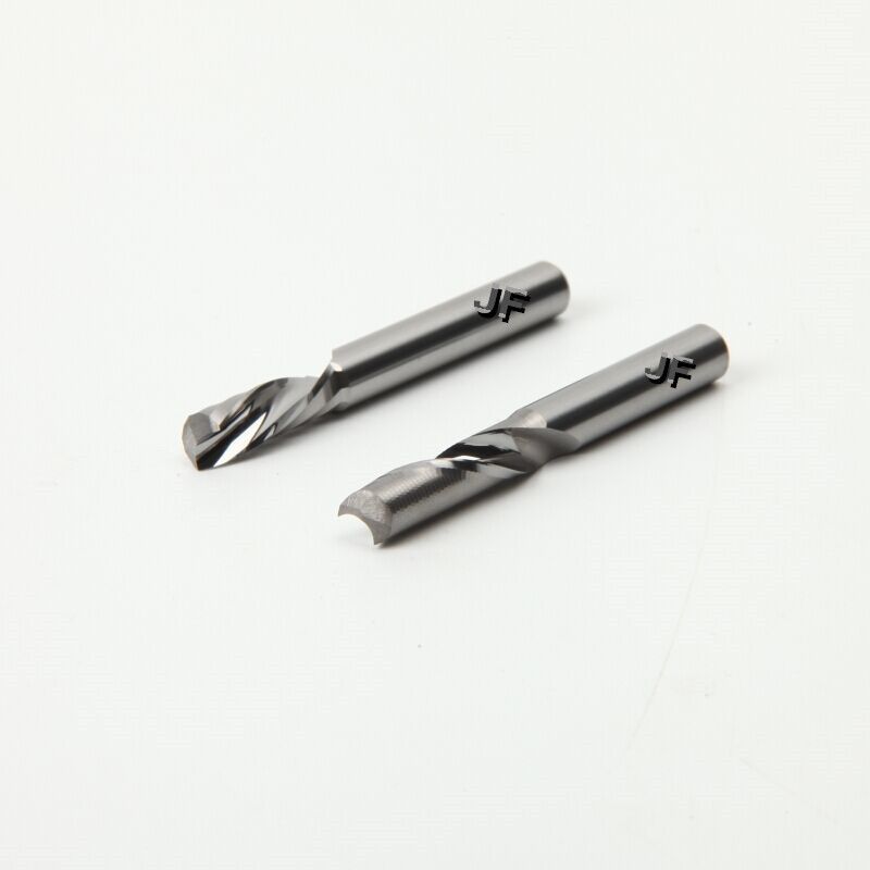 8*20*60*1t Solid Carbide Single Flute Straight Shank End Mill for Processing in CNC Machine